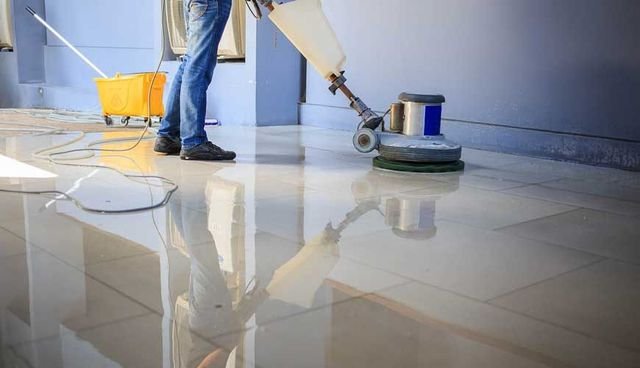 Professional floor care service